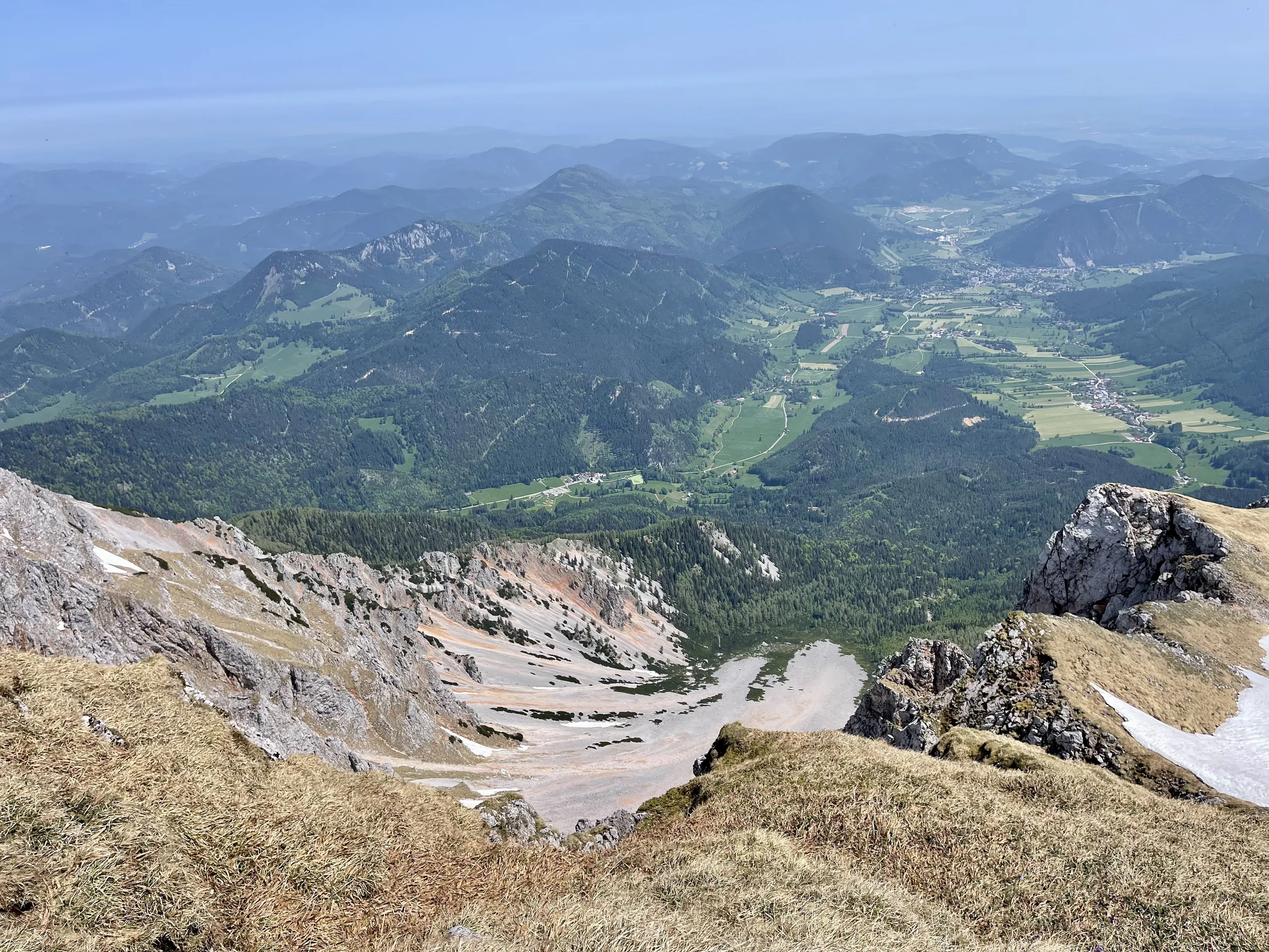 Views from the summit.